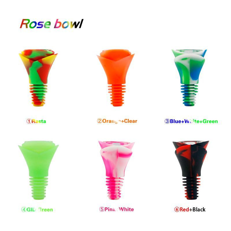 Waxmaid Universal 14mm&18mm Joint Rose Bowl (Silicone+Glass) thumbnail 7