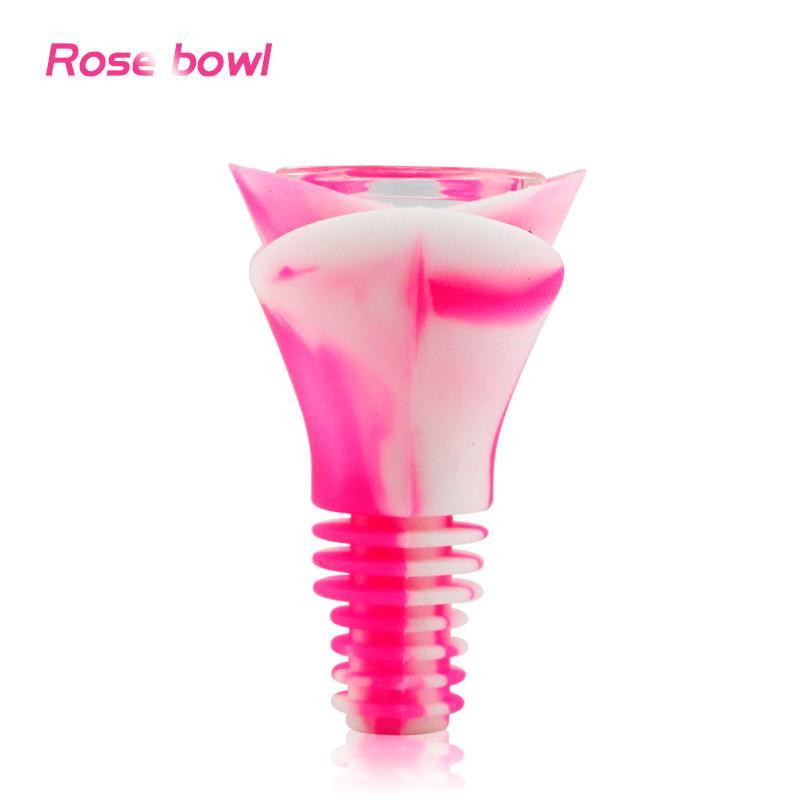 Waxmaid Universal 14mm&18mm Joint Rose Bowl (Silicone+Glass) thumbnail 5