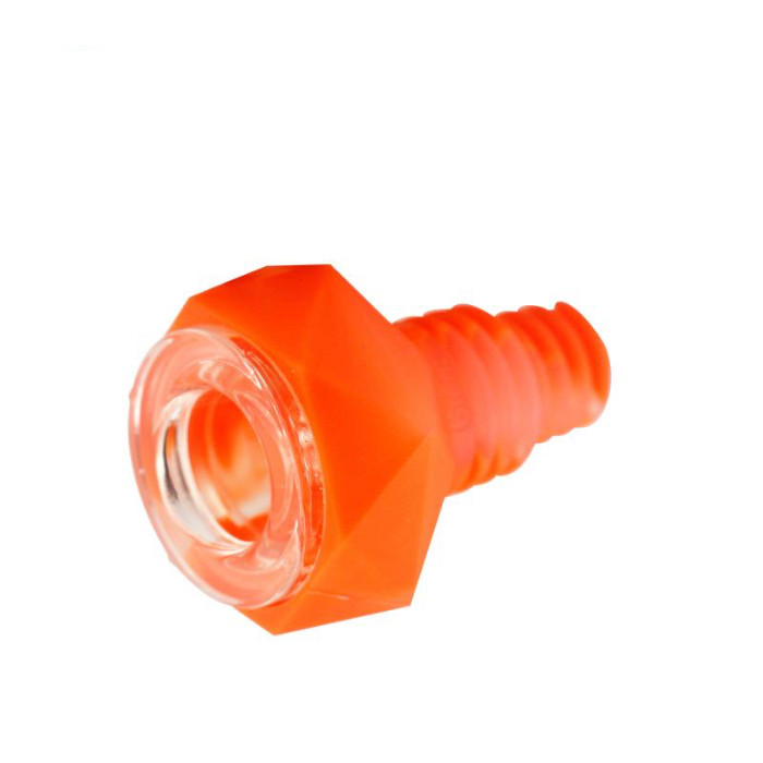 Waxmaid Universal 14mm & 18mm Joint, Diamond Bowl-Silicone & Glass. thumbnail 10