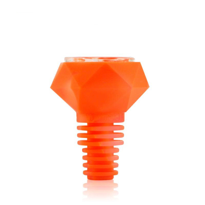 Waxmaid Universal 14mm & 18mm Joint, Diamond Bowl-Silicone & Glass. thumbnail 9