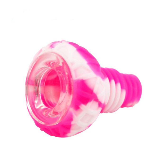 Waxmaid Universal 14mm & 18mm Joint, Bird Nest Bowl-Silicone & Glass thumbnail 7