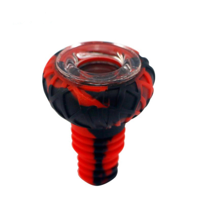 Waxmaid Universal 14mm & 18mm Joint, Bird Nest Bowl-Silicone & Glass thumbnail 3