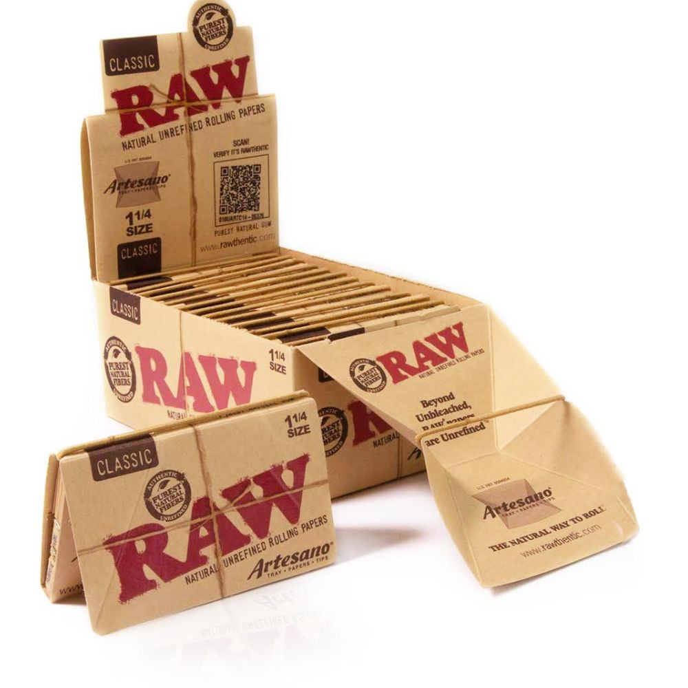 RAW - CLASSIC - ARTESANO 1 1/4 - 15 PER BOX