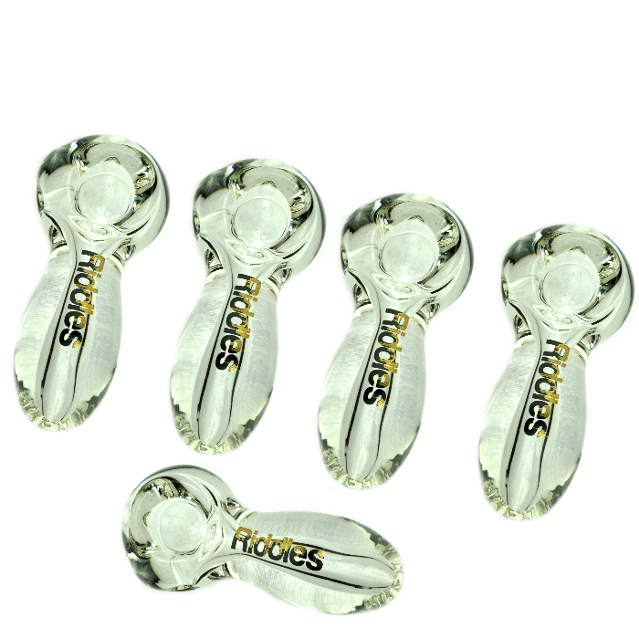 Riddles - 3.5" Clear - Hefty Extra Strong Hand Pipe thumbnail 4