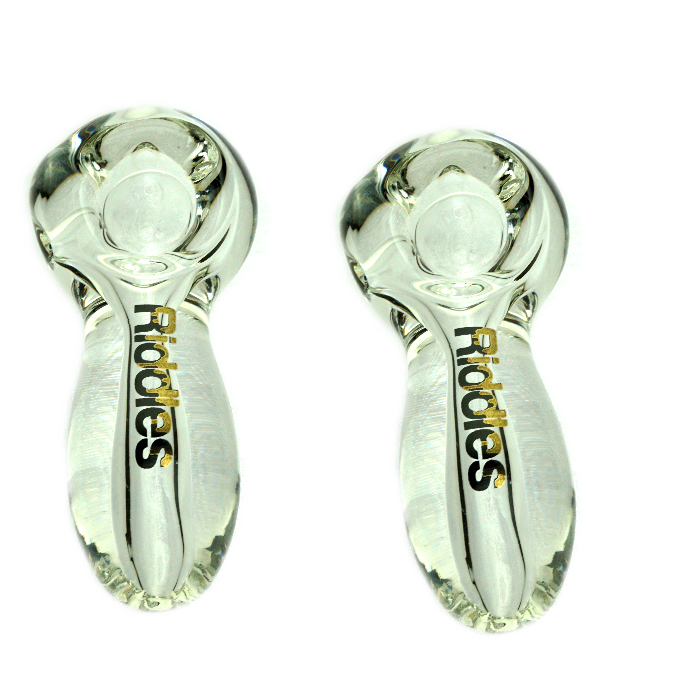 Riddles - 3.5" Clear - Hefty Extra Strong Hand Pipe thumbnail 2