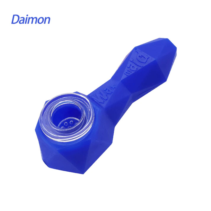 Waxmaid 4″ Daimon Silicone Handpipe thumbnail 5