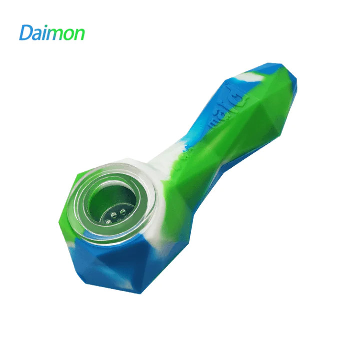 Waxmaid 4″ Daimon Silicone Handpipe thumbnail 2