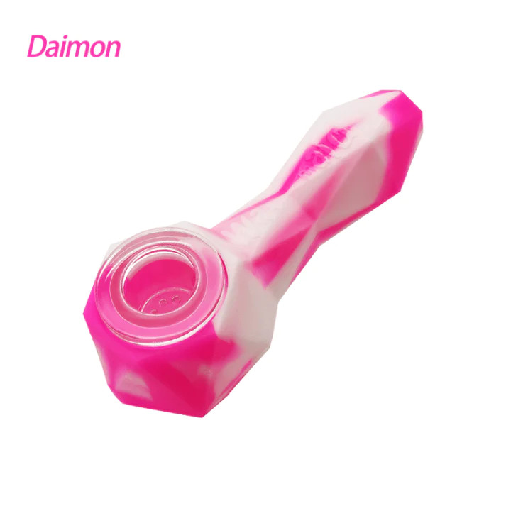 Waxmaid 4″ Daimon Silicone Handpipe thumbnail 4