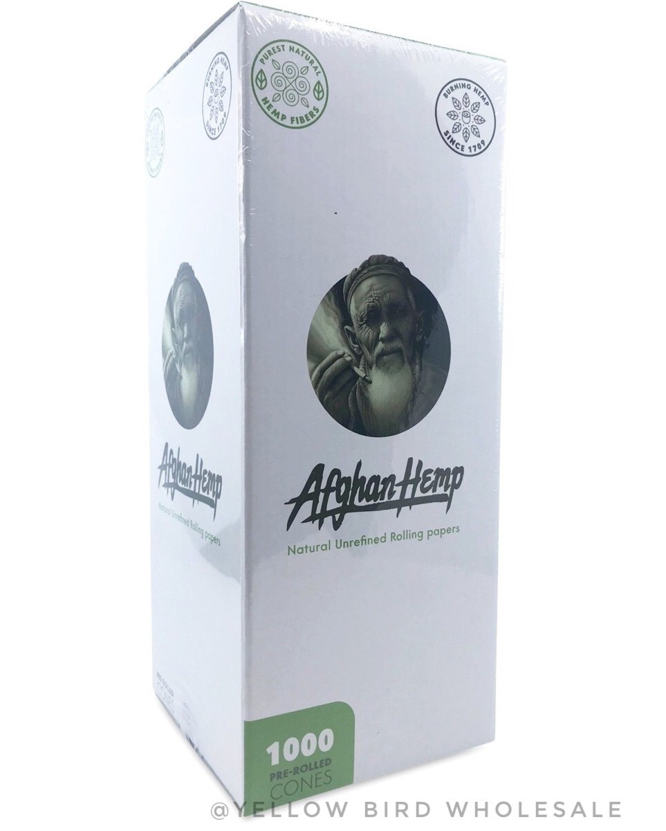 Afghan Hemp Pre-rolled King size Cones (1000 pack) $0.06 / Count thumbnail 8