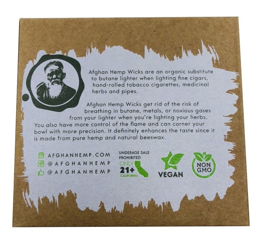 AFGHAN HEMP - HEMP WICK DISPENSER WITH 12 ROLLS - 10FT PER ROLL thumbnail 2