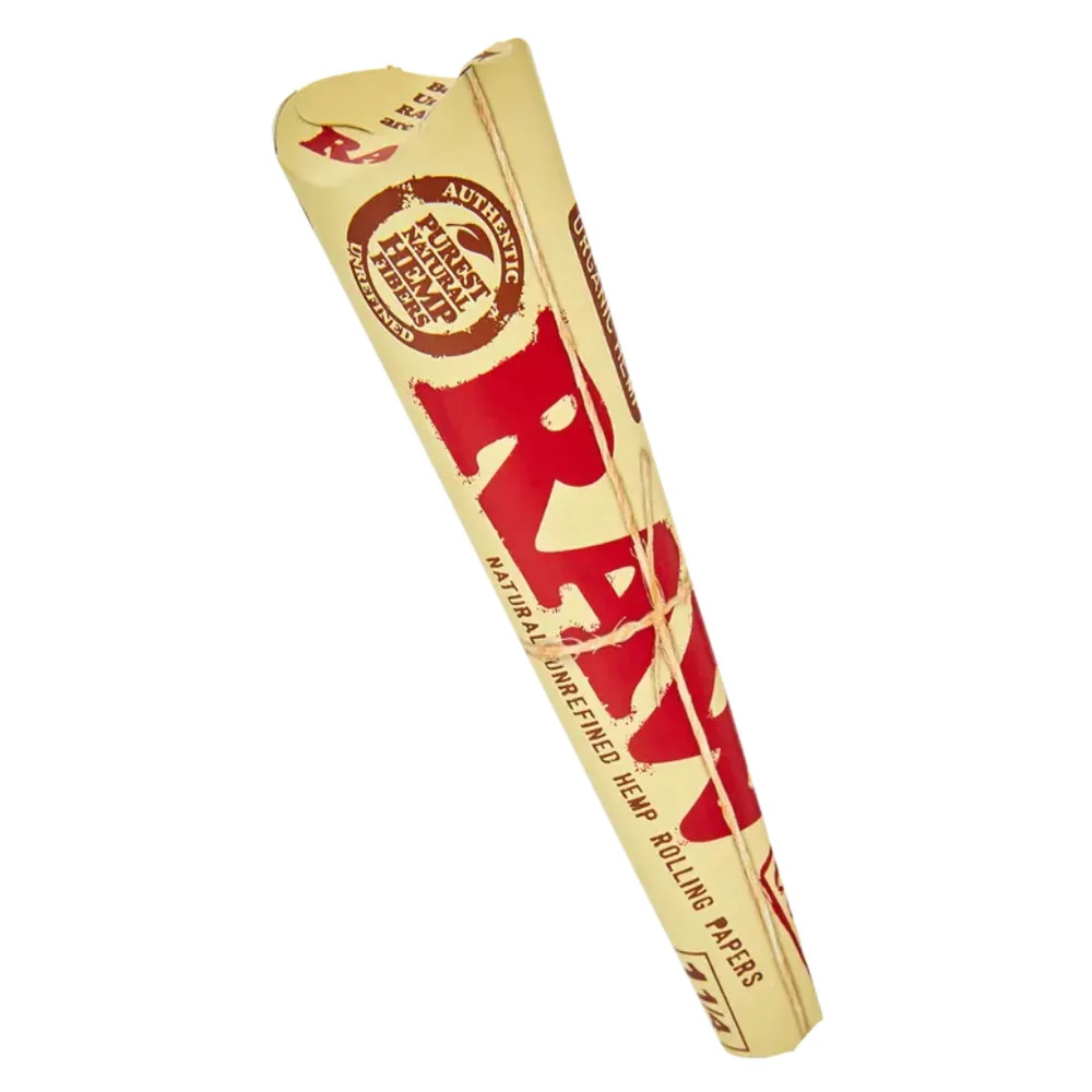 RAW - ORGANIC HEMP CONE - 1 1/4 DISPLAY - 6CT thumbnail 2