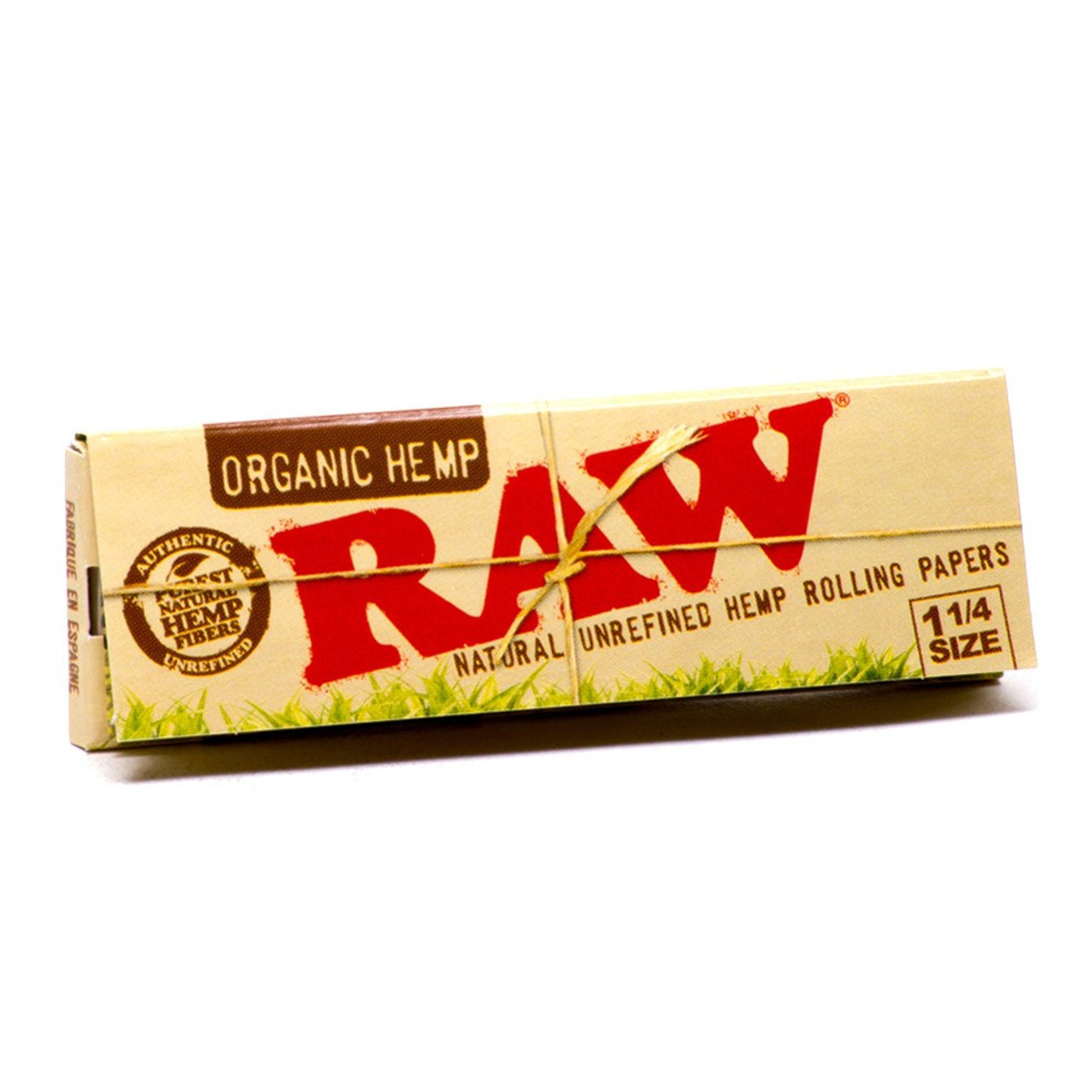 RAW - ORGANIC HEMP - 1 1/4 - 24 PER BOX thumbnail 2