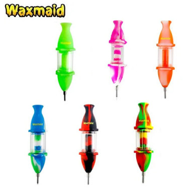WAXMAID - SILICONE + GLASS NECTAR COLLECTOR DISPLAY - 6 IN DISPLAY thumbnail 2
