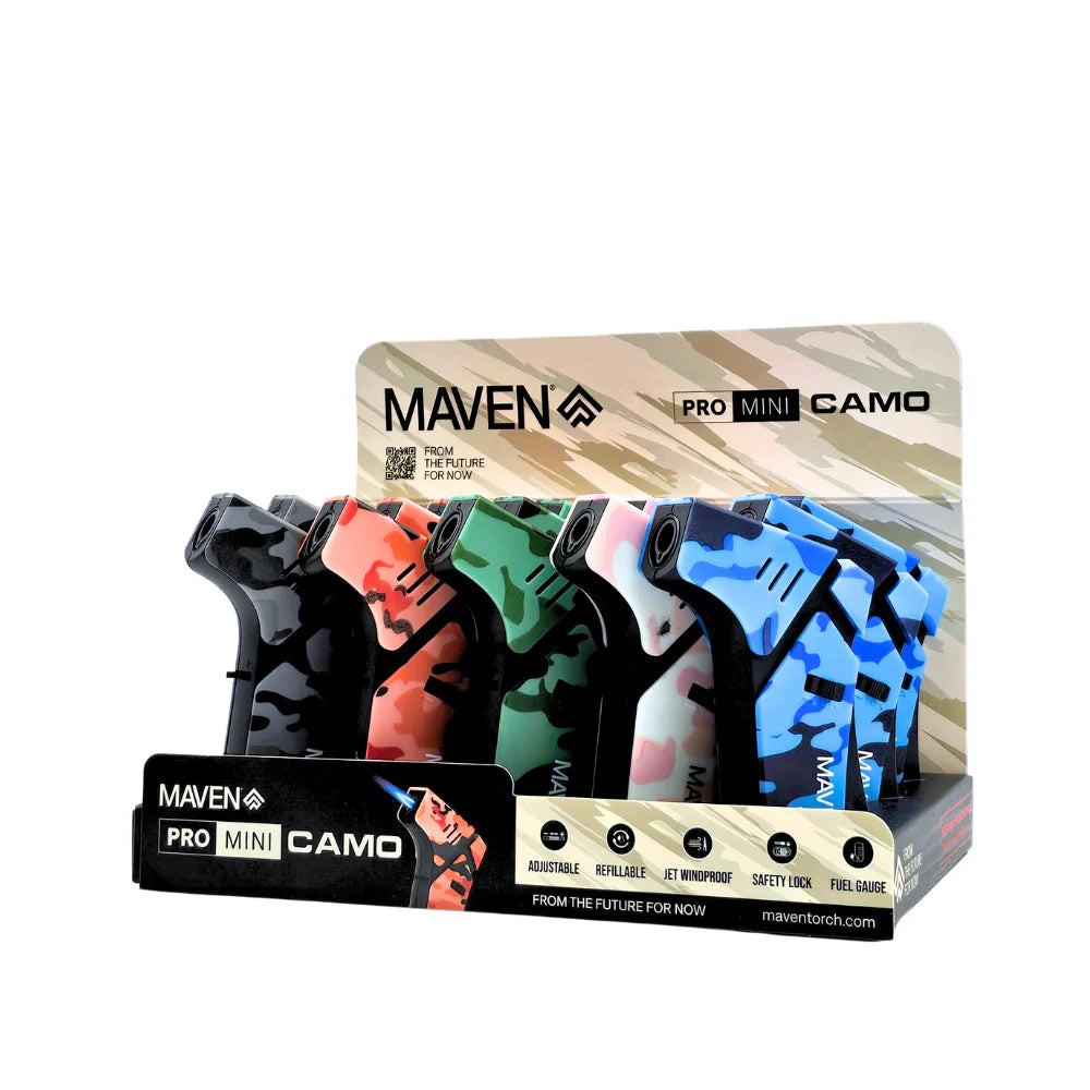 MAVEN TORCH - PRO MINI CAMO - 15PACK