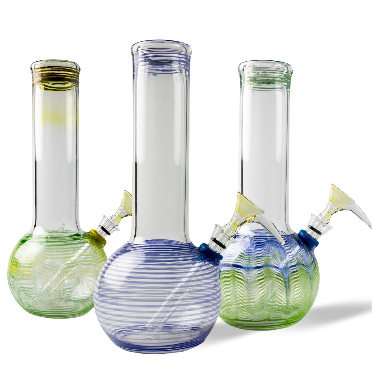 10" USA Assorted Wrap & Rake Bubble Base