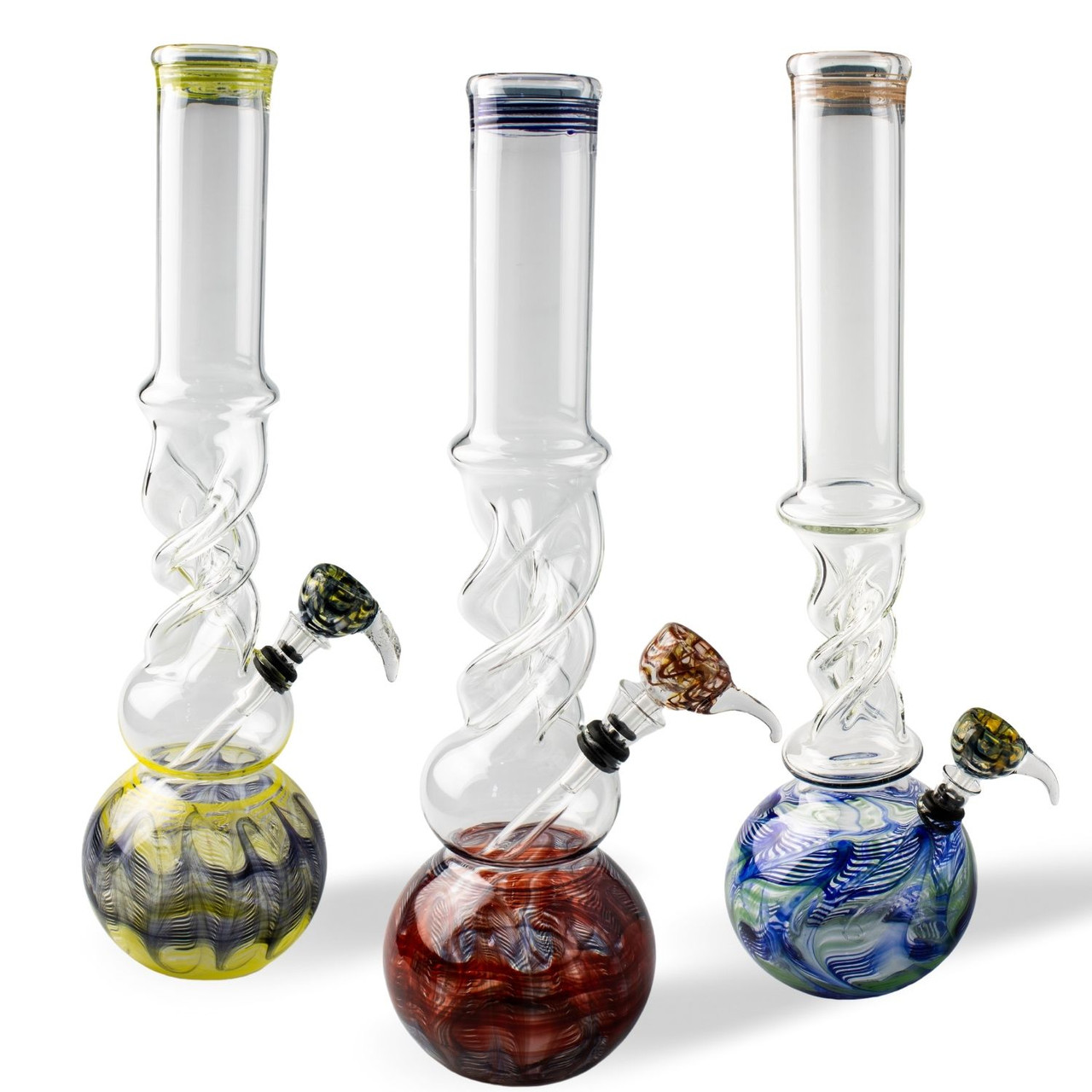 16″ USA Assorted Twisted Wrap & Rake Beaker Base