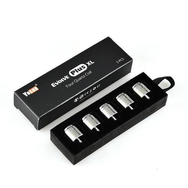 Yocan- Evolve Plus XL 4 quartz coils (Pack of 5)