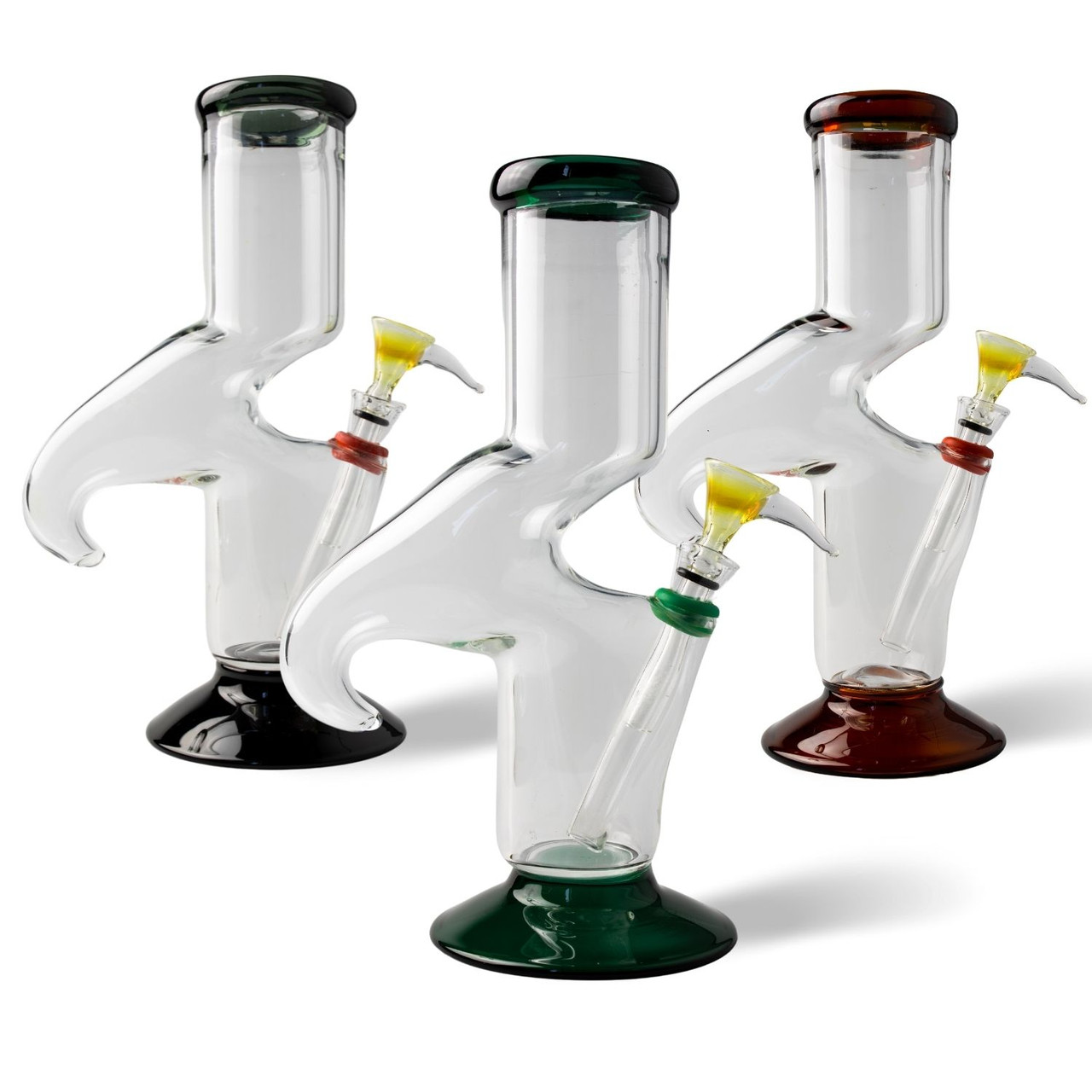 9.5" USA Assorted Hook WATER PIPE