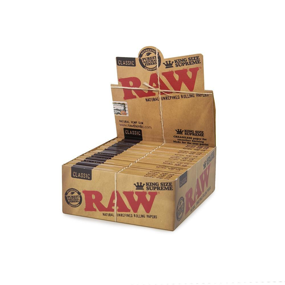 RAW Classic King Size Supreme Rolling Paper - 24ct thumbnail 6