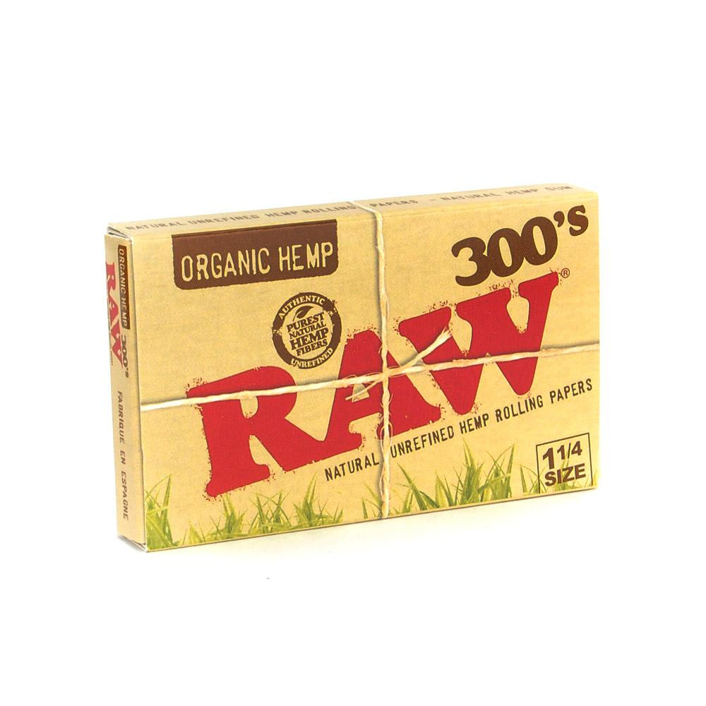 RAW ORGANIC 1 1/4 300 ROLLING PAPER 300's 40 PACK - 1 BOX thumbnail 7
