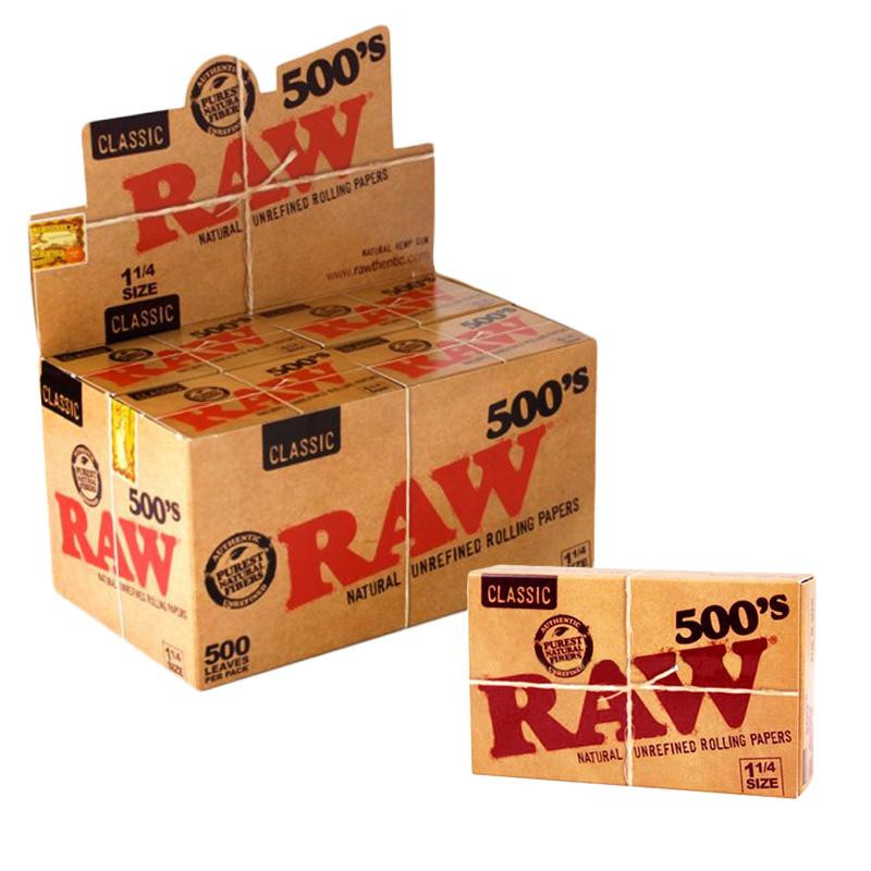 Raw Classic 1 1/4 500 Rolling Papers thumbnail 4
