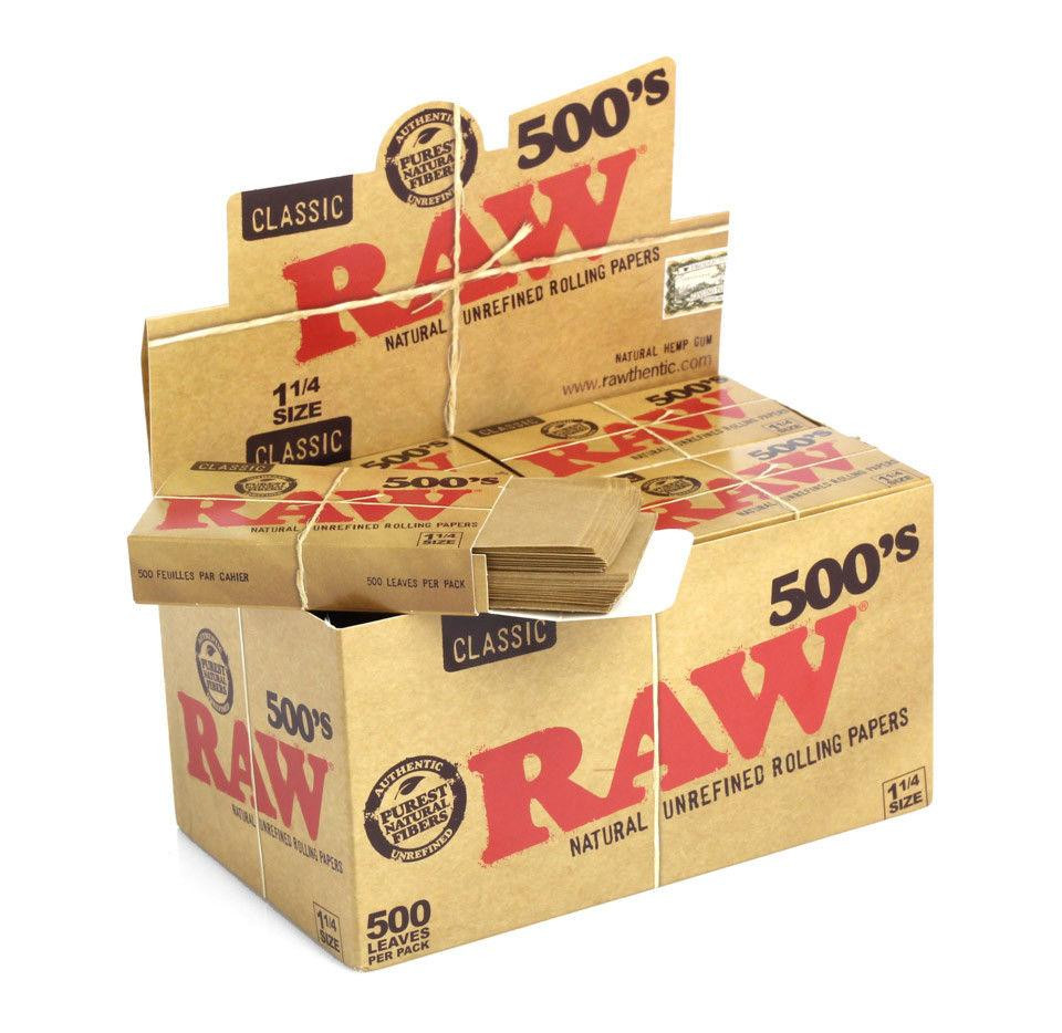 Raw Classic 1 1/4 500 Rolling Papers thumbnail 5