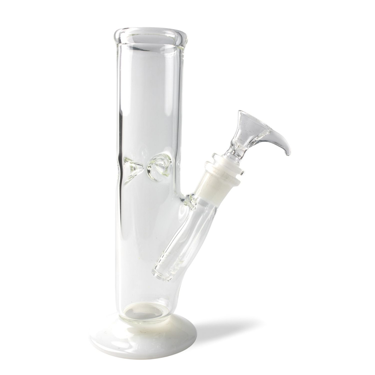 8"- 5mm USA Straight Ice Catcher - Ice Pinch - Glass on Glass thumbnail 3