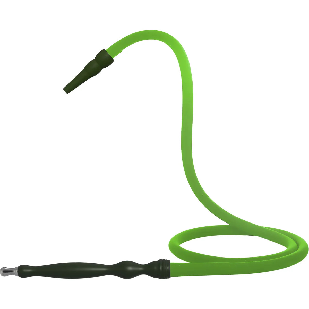 MYA Silicone Rubber Finishing Long Handle Hookah Hose thumbnail 7