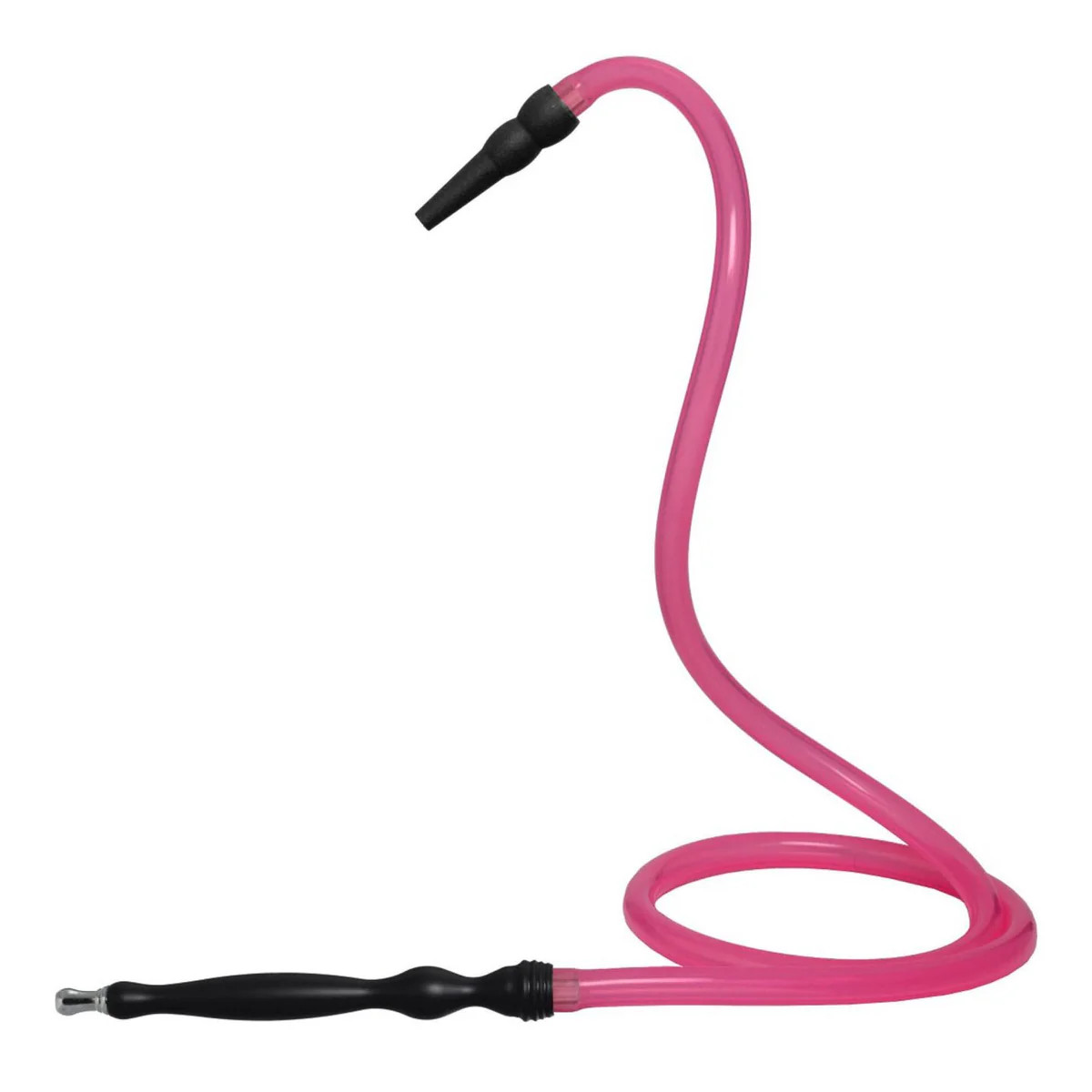 MYA Silicone Rubber Finishing Long Handle Hookah Hose thumbnail 4