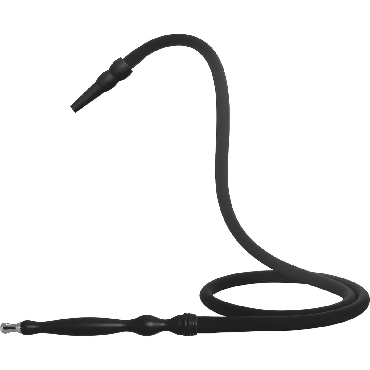 MYA Silicone Rubber Finishing Long Handle Hookah Hose thumbnail 5