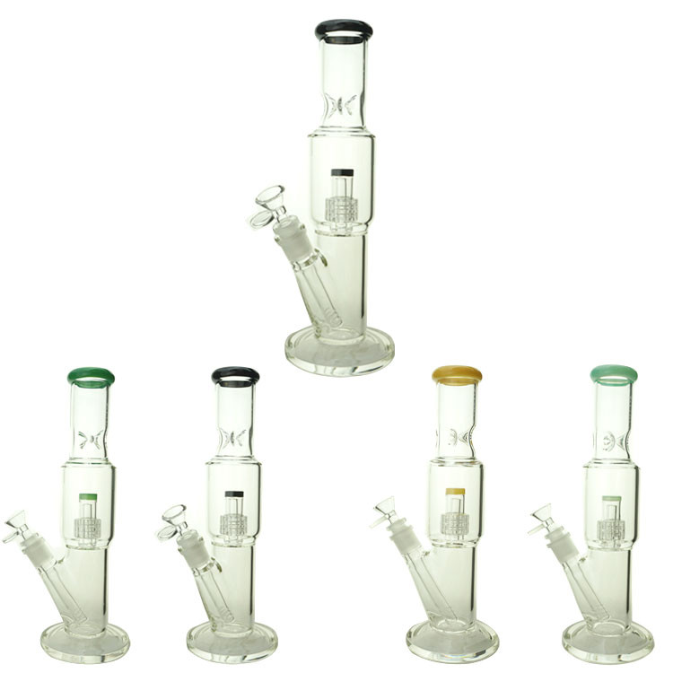 5mm - 12” Straight Tube - Ice Pinch with Matrix Perc - View 1