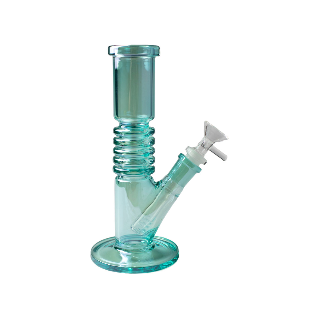 5mm - 8” Pastel Ribbed Straight Tube - View 1